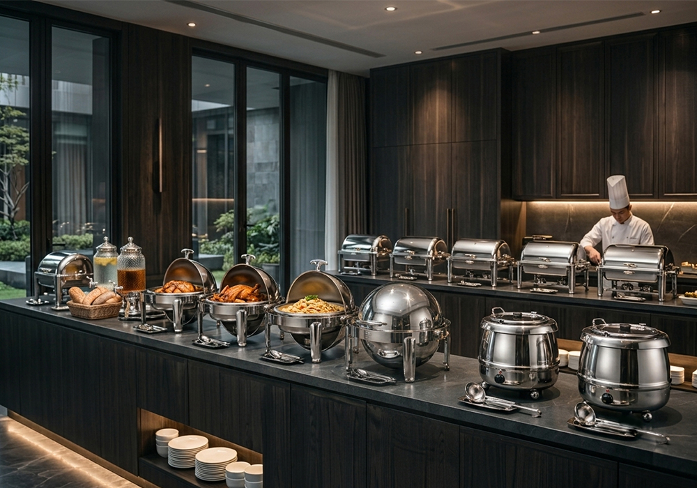 Hotel buffet equipment