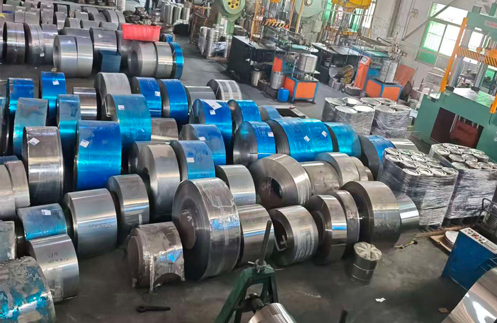 Stainless steel raw material inspection